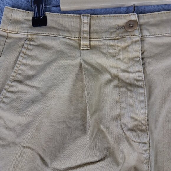 J. Crew Capeside Chino Shorts Women's 6 Pleated Preppy Khaki 5" Stretch Tan - Picture 5 of 11